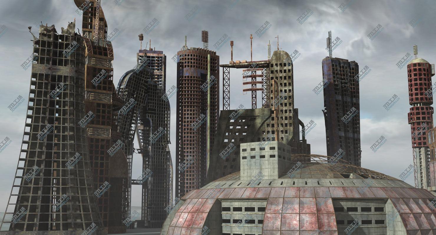 images/goods_img/2021040163/Sci fi Ruin Buildings Set/3.jpg